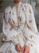 Sweep Train Ivory Stars Evening Dresses