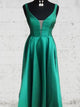 A Line Sleeveless Evening Dresses