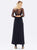 Sweep Train Black Evening Dresses