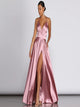 Sleeveless Slit Prom Dresses