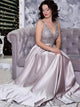 Sweep Train Sleeveless Prom Dresses