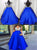 Ball Gown Open Back Pockets Prom Dresses