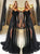 Black Lace Tulle Mermaid Long Sleeves Prom Dresses