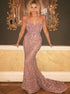 Mermaid Sweetheart Beads Sweep Train Tulle Prom Dress LBQ2080