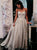 Silver Sweetheart Sequins Prom Dress with Pleats LBQ1732