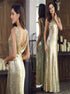 Mermaid Scoop Backless Sequins Prom Dress LBQ3922