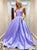 A Line Pockets Evening Dresses