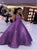 Ball Gown Sweep Train Sweetheart Sequins Prom Dresses