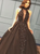 Sequins Sleeveless Prom Dresses