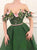 Short Sleeves Sweep Train Prom Dresses