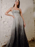 Sparkly A Line Backless Sequin Prom Dress LBQ1300