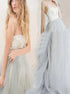 A Line Sweetheart Tulle Appliques Prom Dress LBQ2639