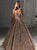 Floor Length Champagne Satin Prom Dresses