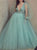 Floor Length Beadings Prom Dresses