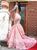 Pink Mermaid Prom Dresses 