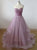 Chic A Line Sweetheart Ruffles Tulle Pleats Prom Dresses