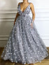 Straps A Line Tulle Prom Dress LBQ1030