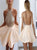 Above Knee Prom Dresses With Beadings