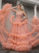Sleeveless Pink Prom Dresses