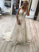 Sweep Train Appliques Prom Dresses