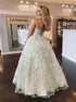 Ball Gown Tulle Lace Prom Dress LBQ1146
