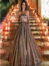 A Line Sweetheart Backless Sleeveless Prom Dresses LBQ1279