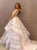 Ball Gown Ruffles Open Back Light Purple Prom Dresses