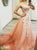 Sweetheart Neck Tulle Prom Dresses With Appliques