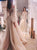 Long Sleeves A Line Tulle Off the Shoulder Prom Dresses