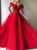 Off the Shoulder Floor Length Prom Dresses