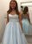 A Line Sparkle Sequins Lace Up Prom Dresses