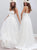 A Line Ivory Spaghetti Straps Prom Dresses