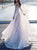 V Back Ivory Wedding Dresses