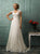 Lace Cap Sleeves Scoop A Line Wedding Dresses