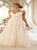 A Line Sleeveless Light Pink Wedding Dresses