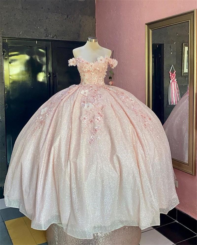 Tulle Princess Off-the-shoulder Appliqués Long Formal Prom