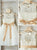 Sweep Train Ivory Flowers Girl Dresses