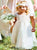 A Line Ivory Chiffon Lace Flower Girl Dresses 