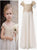 Square Neck A Line Flower Girl Dresses