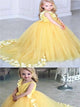 Ball Gown Tulle Sleeveless Flower Girl Dresses