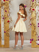 Above Knee Criss Cross Beadings Homecoming Dresses