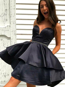 Above Knee A Line Homecoming Dresses