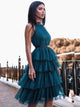 Ankle Length Green Homecoming Dresses