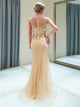 Floor Length Tulle Evening Dresses