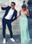 A Line Spaghetti Straps Pleats Chiffon Prom Dresses
