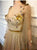 Sweep Train Golden Evening Dresses
