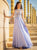 A Line Applique Chiffon Scoop Prom Dresses