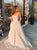 Sweep Train White Evening Dresses