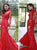 Mermaid Scoop Backless Long Sleeves Lace Prom Dresses LBQ3850