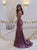 Mermaid Spaghetti Straps Satin Pleats Prom Dress LBQ3629